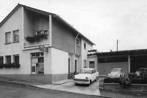 Die Fahrschule Link ist die erste Fahrschule Besigheims Altes Foto der Fahrschule